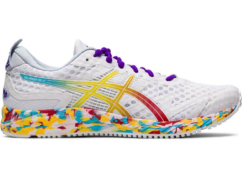 Dámské Běžecké Boty Asics GEL-NOOSA TRI 12 Bílé 28041JNRI